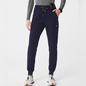FIGS navy jogger scrubs, size Small Tall